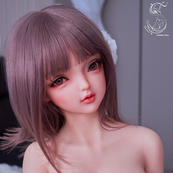 叁卉105CM头身一体铂金硅胶实体娃娃——萌心3